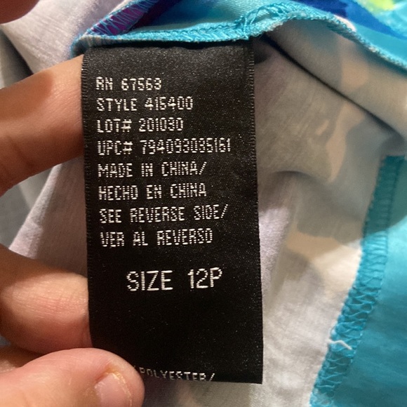 S.L. Fashion’s Woman Dress Multicolor Size 12P - Picture 9 of 10